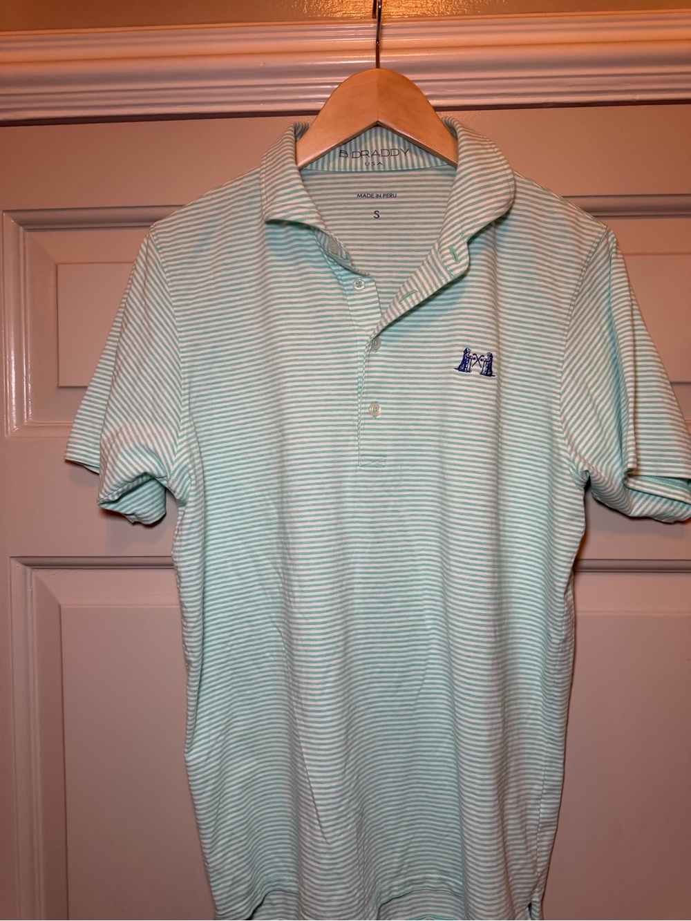 B. Draddy Men’s Polo (Size S)